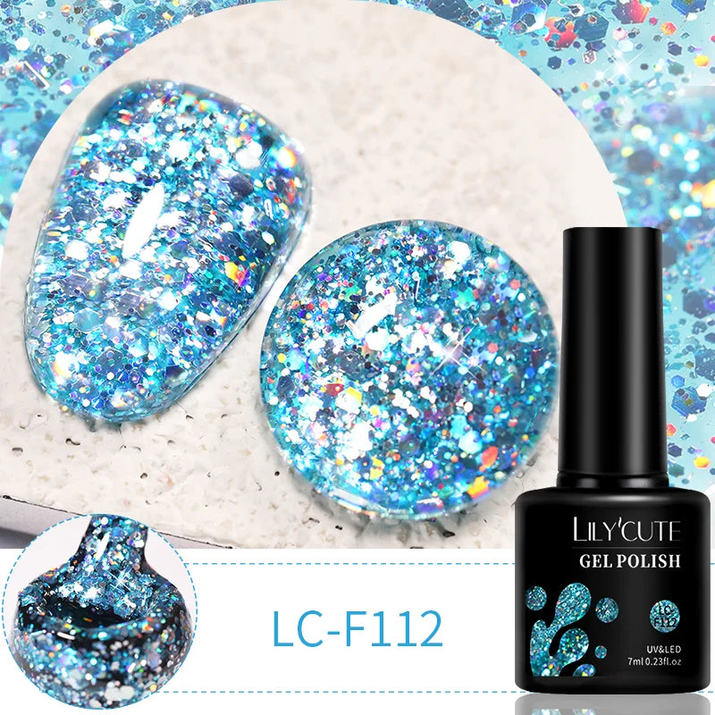 Iridescent Magnetic Cat-Eye Gel