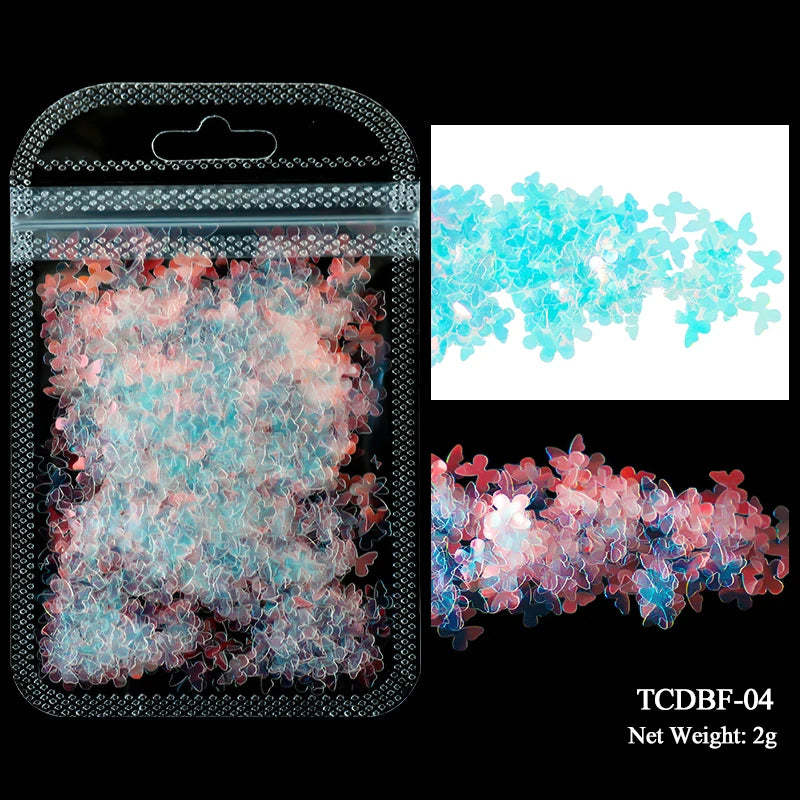 Holographic Nail Glitter Sequins
