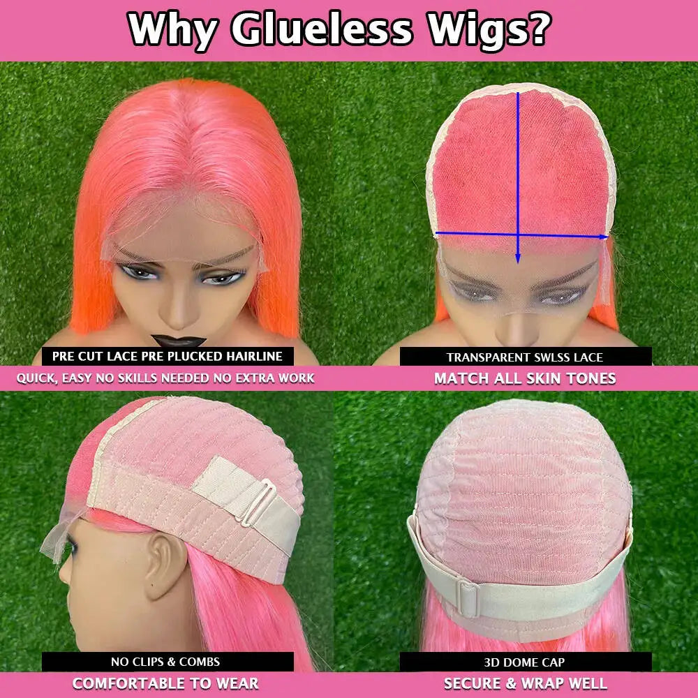 Gray Blue Body Wave Wig