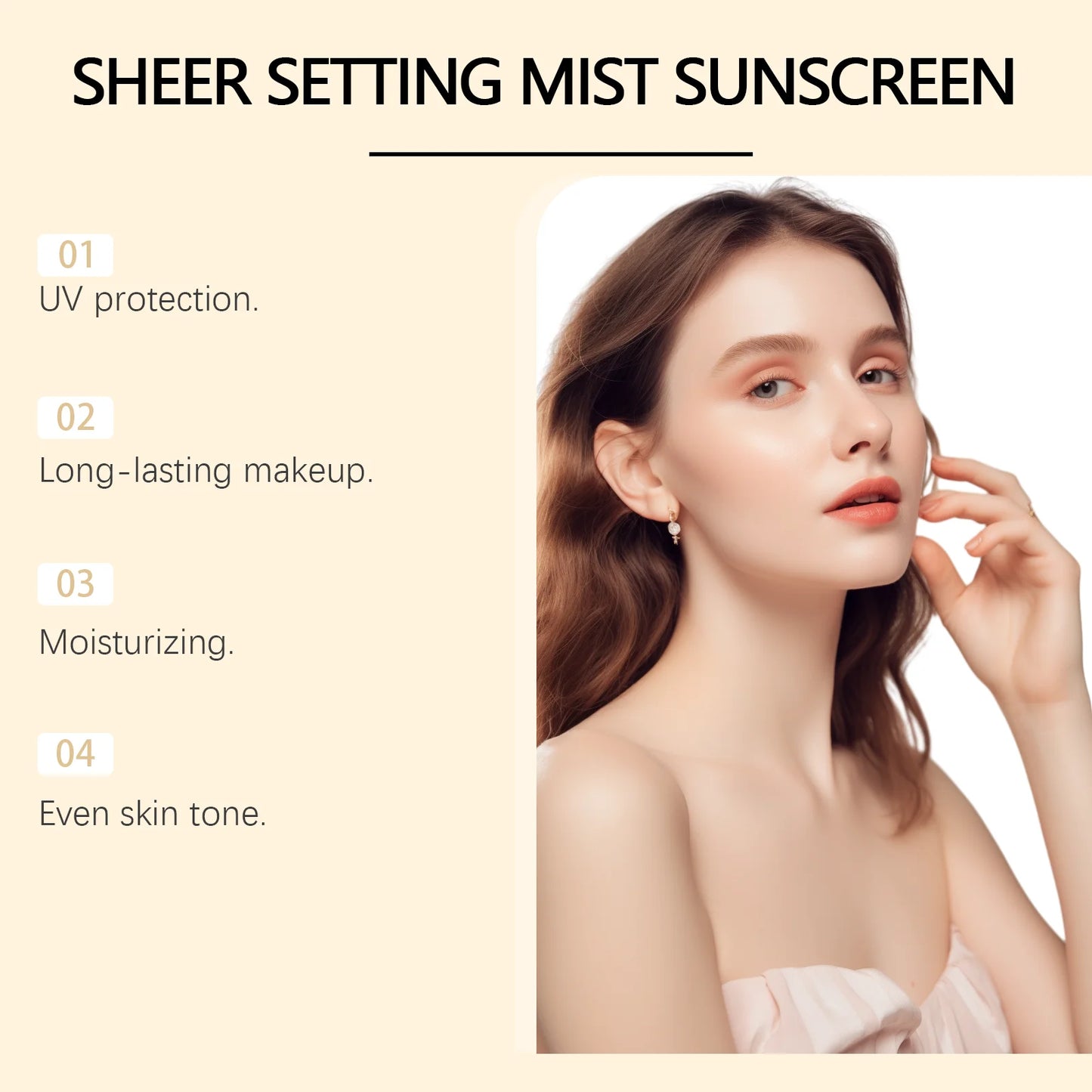 SPF50 Makeup Setting Mist