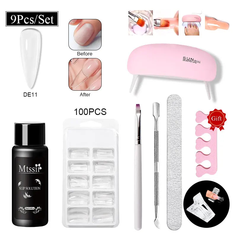 Poly Nail Extension Starter Kit