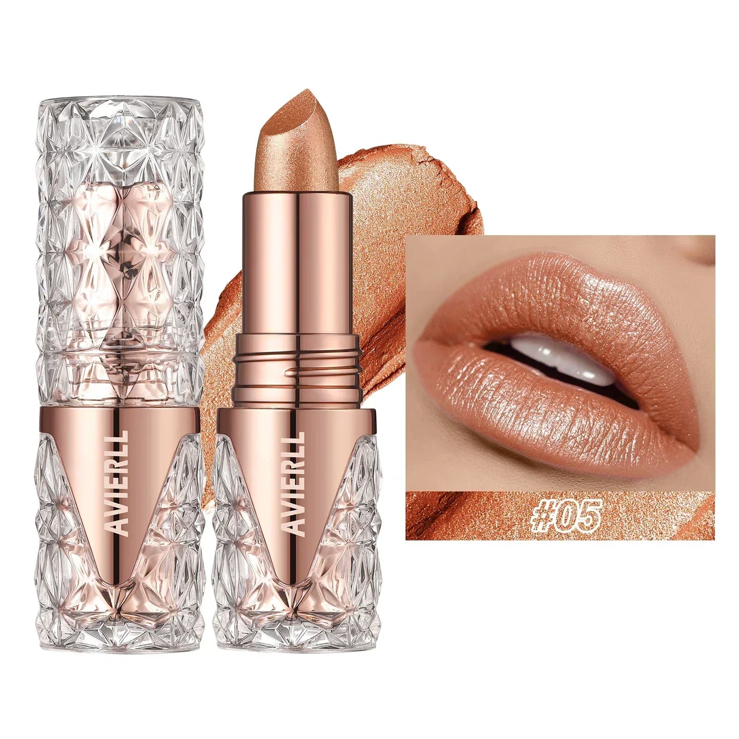 Quicksand Glitter Moisturizing Lipstick