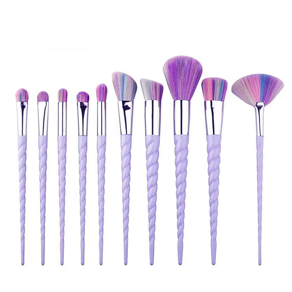 Unicorn Makeup Brush Set
