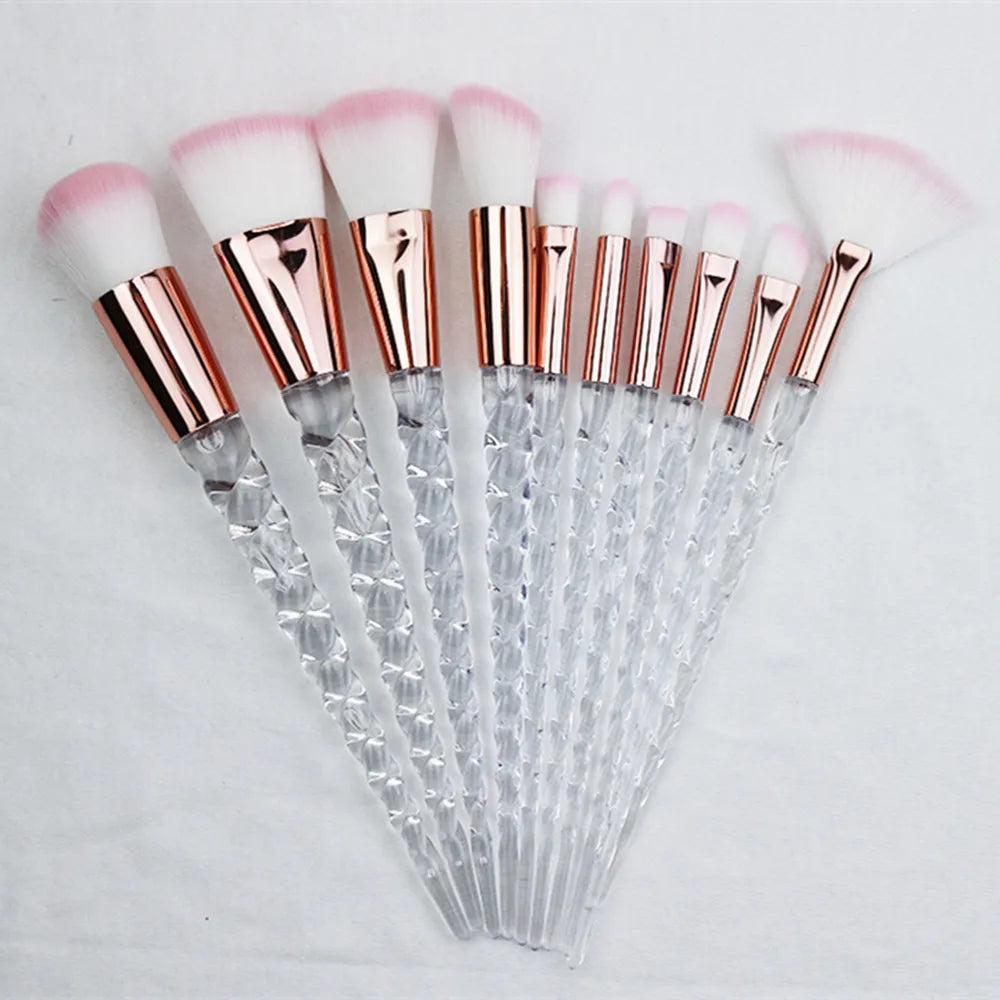 Unicorn Makeup Brush Set