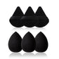 Soft Black Makeup Brush Set