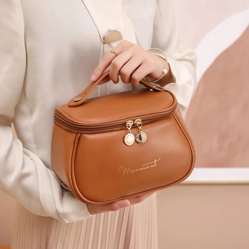 Reusable PU Travel Makeup Bag