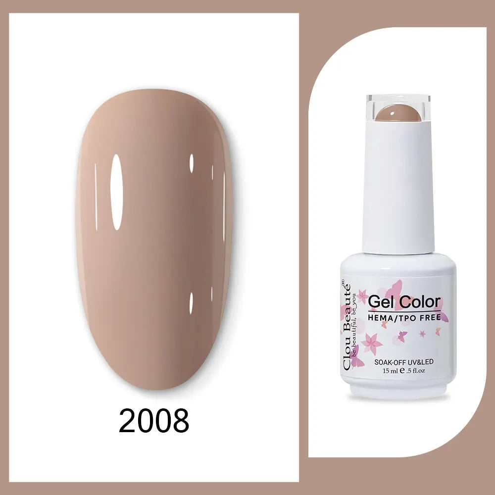 HEMA-Free Army Green Gel Polish