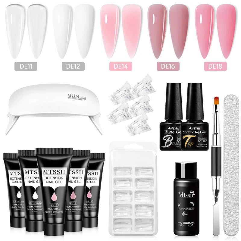 Poly Nail Extension Starter Kit