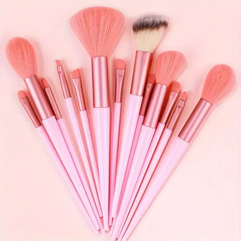 13 Piece Makeup Brush Set