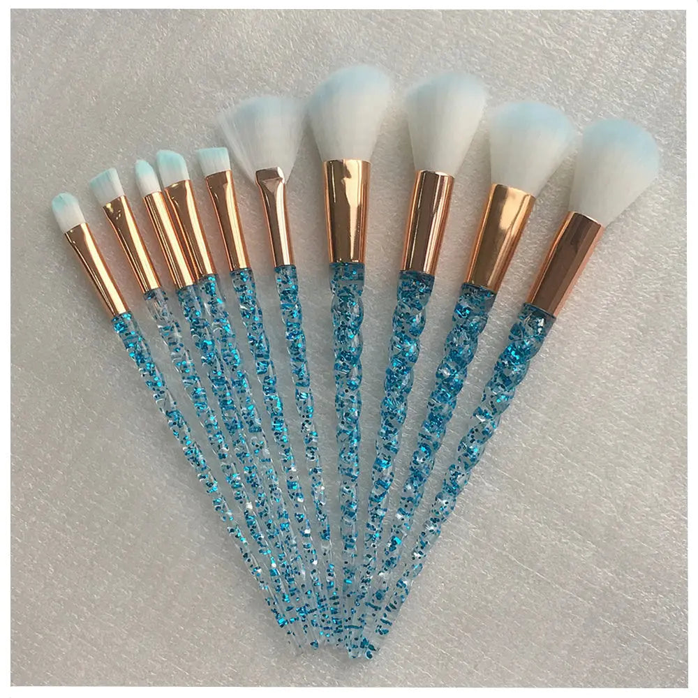 Unicorn Makeup Brush Set