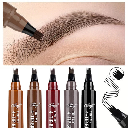 Four-Tip Microblade Brow Pen