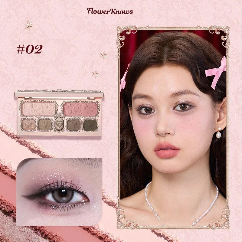 Flower Knows Strawberry Face Palette