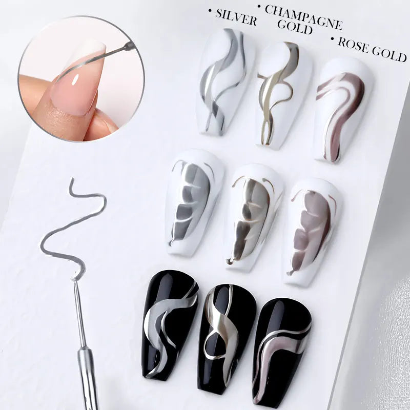 Metallic Painting Liner Gel