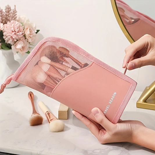 Vertical Oxford Makeup Pencil Case