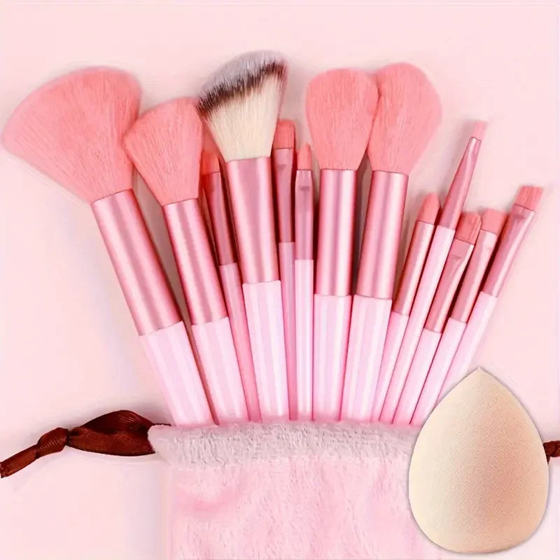 13 Piece Makeup Brush Set