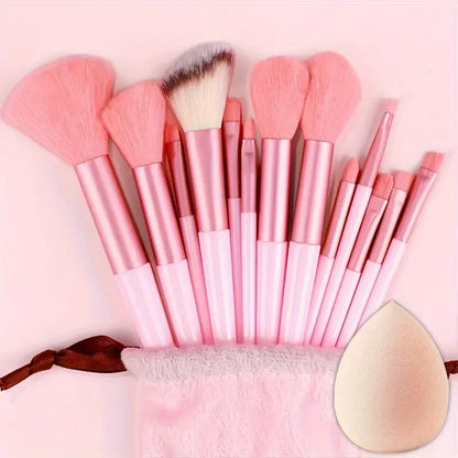 13 Piece Makeup Brush Set