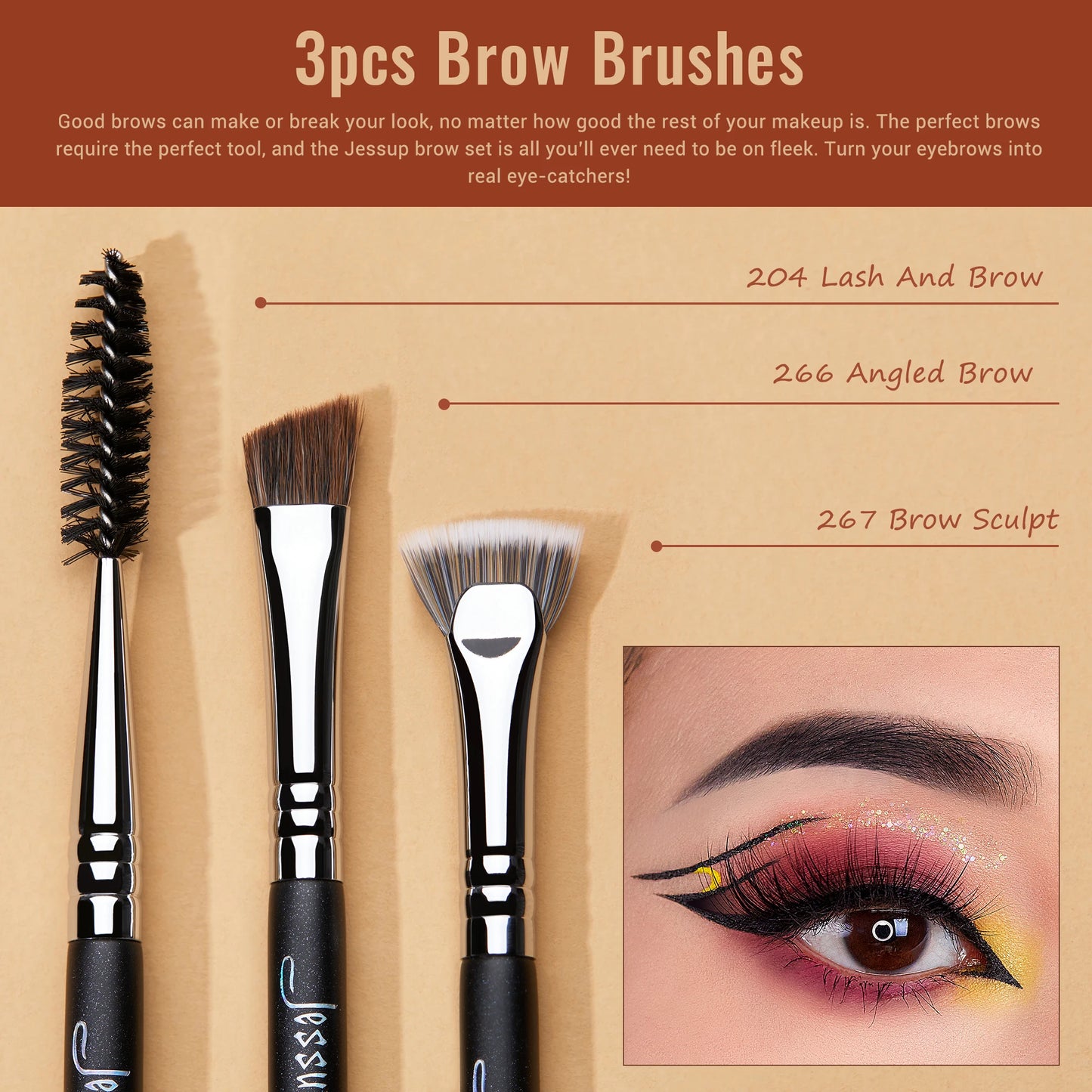 Jessup Eye Brush Set