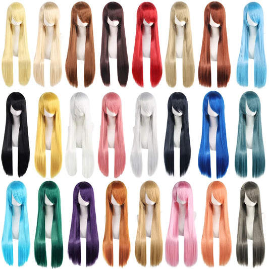 Long Straight Cosplay Wig