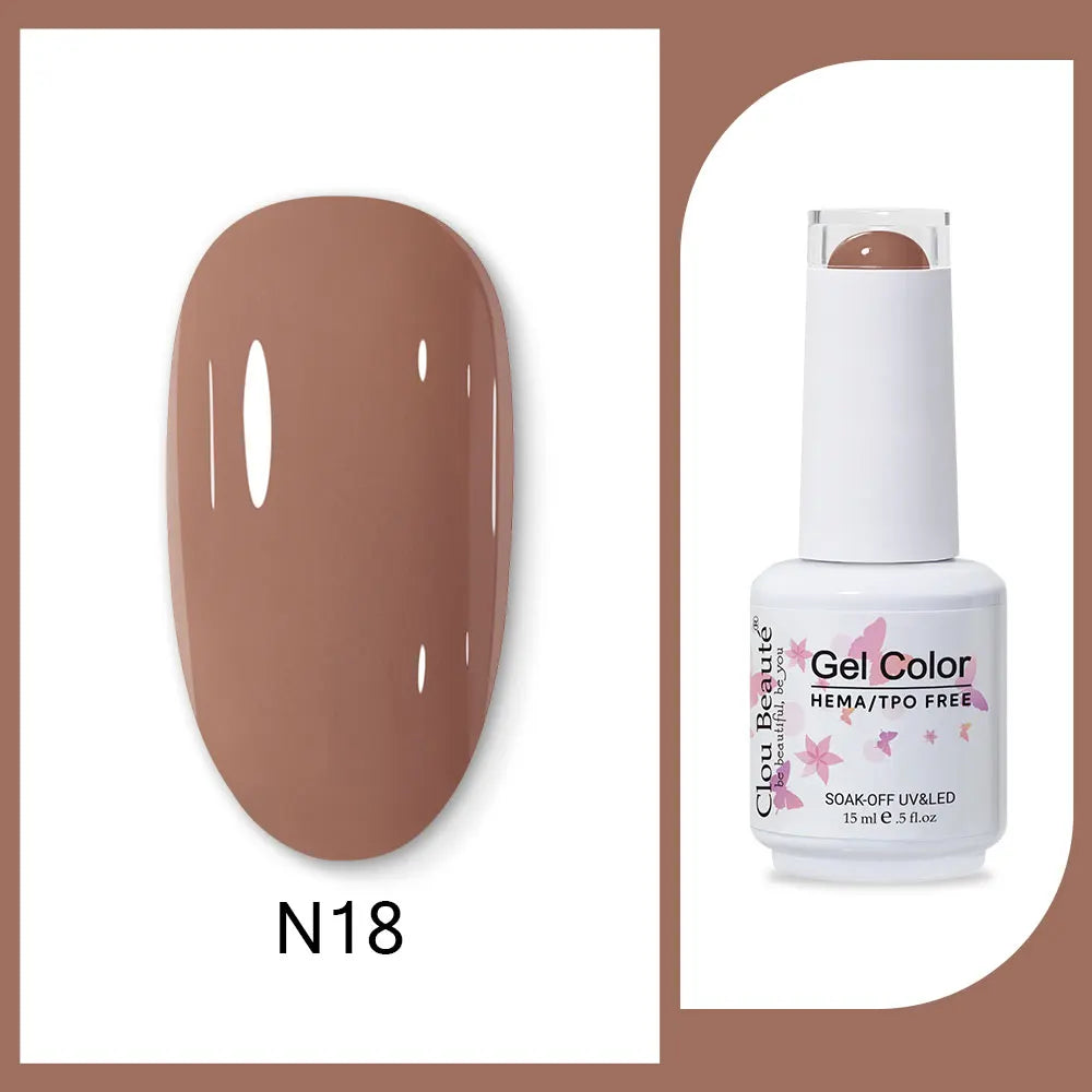 HEMA-Free Army Green Gel Polish