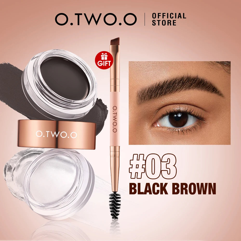 O.TWO.O Dual Brow Pomade