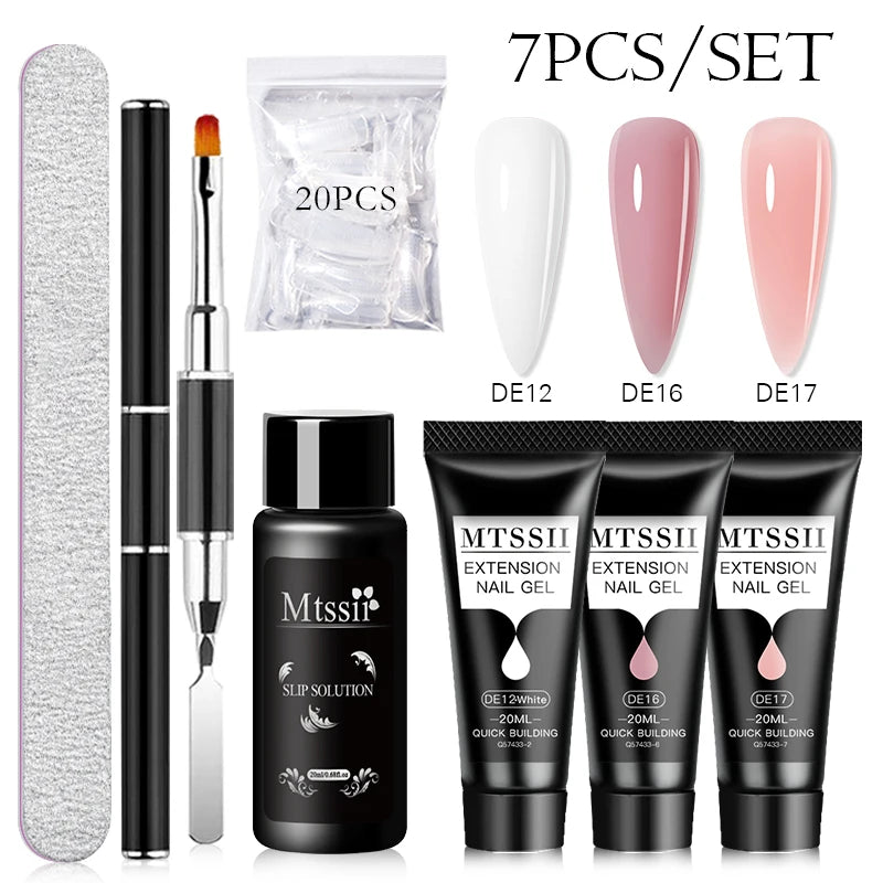 Poly Nail Extension Starter Kit