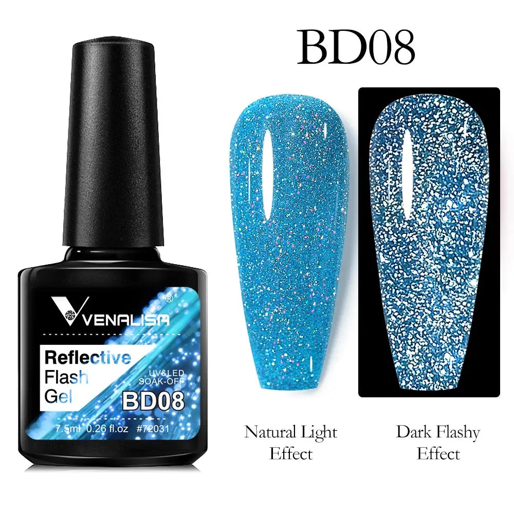 Disco Glitter Gel Polish