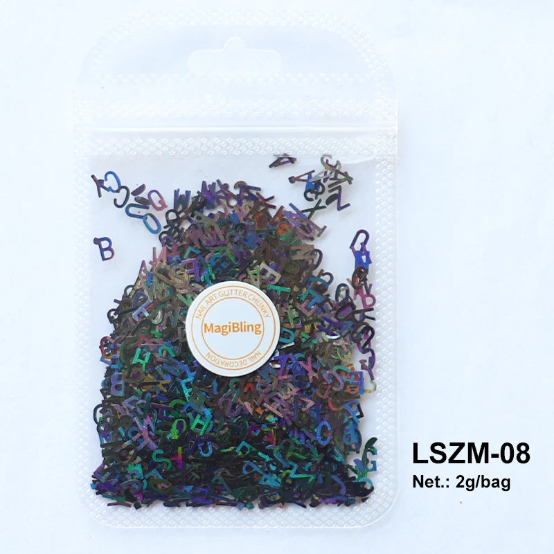Holographic Nail Glitter Sequins