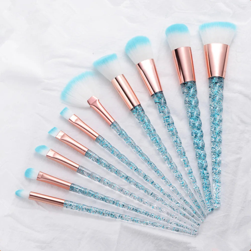 Unicorn Makeup Brush Set
