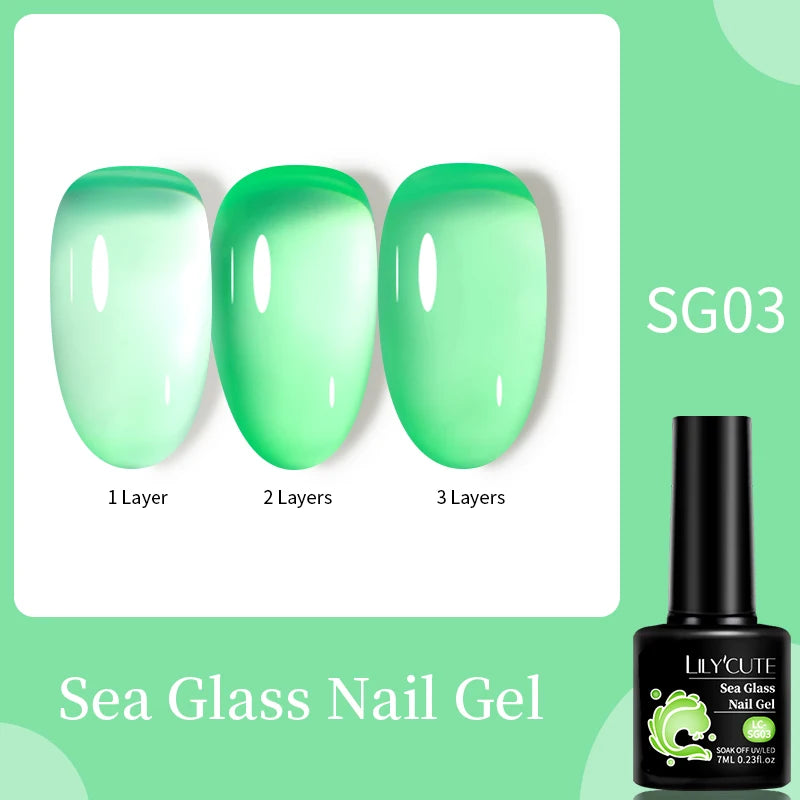 Iridescent Magnetic Cat-Eye Gel