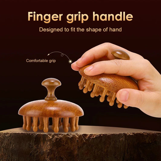 Sandalwood Scalp Massage Comb