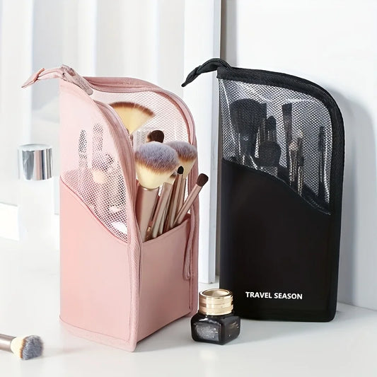 Vertical Oxford Makeup Pencil Case