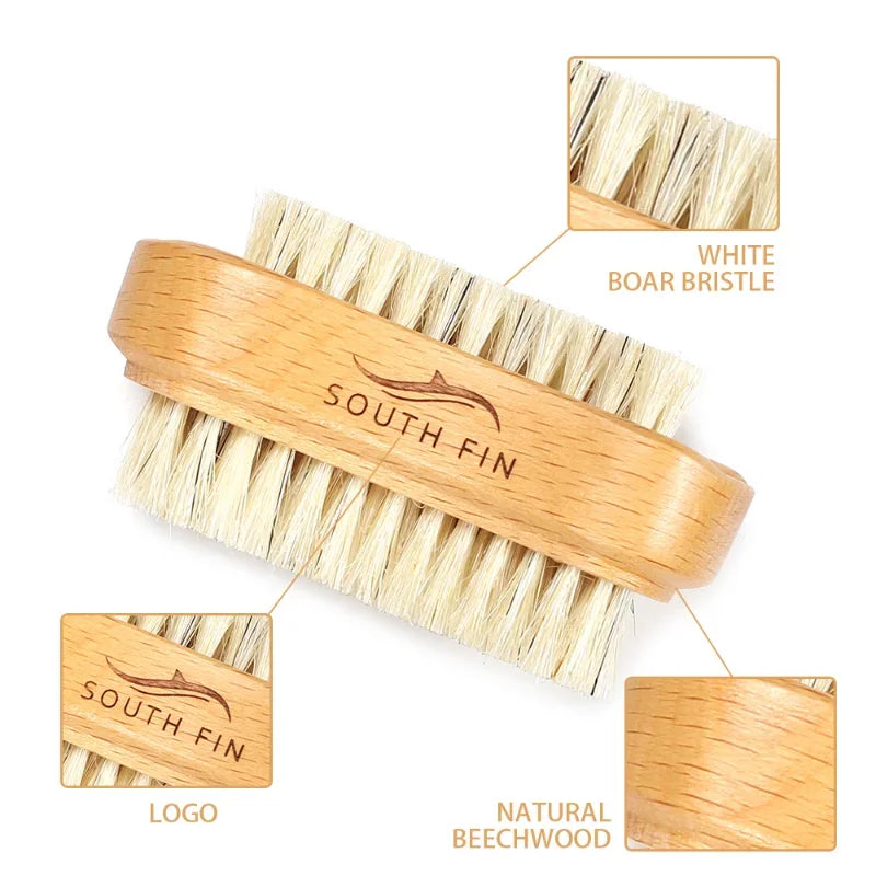 Wooden Handle Nail Brush