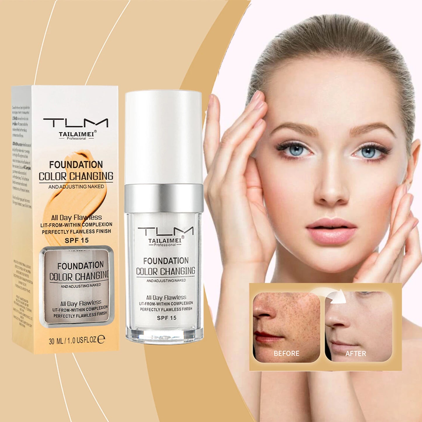 Color-Adapting Hydrating Face Foundation