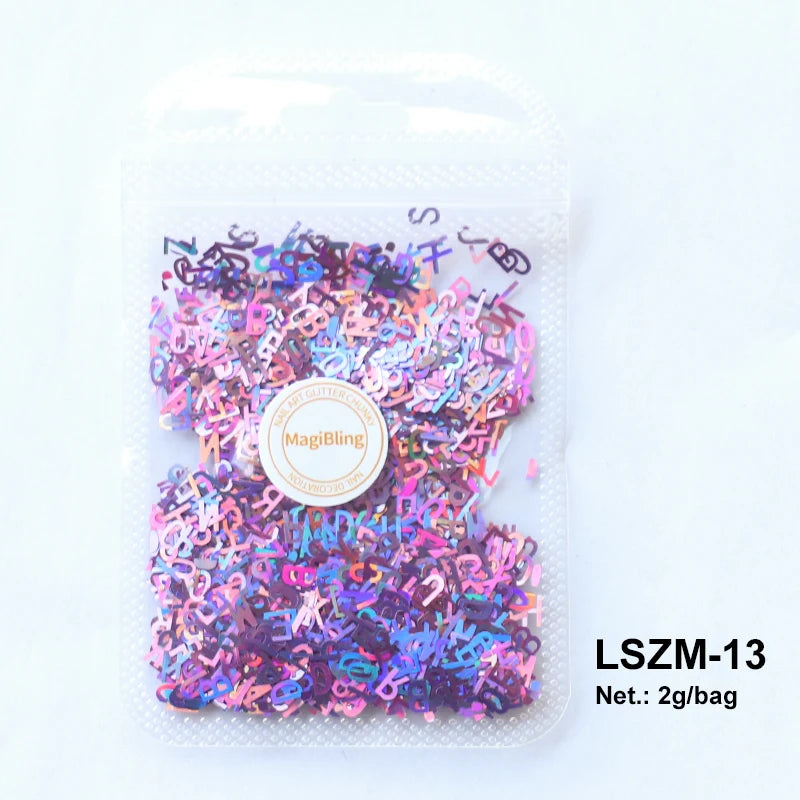 Holographic Nail Glitter Sequins
