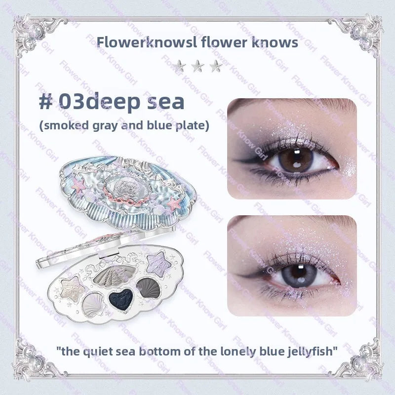Flower Knows Mermaid Eyeshadow Palette