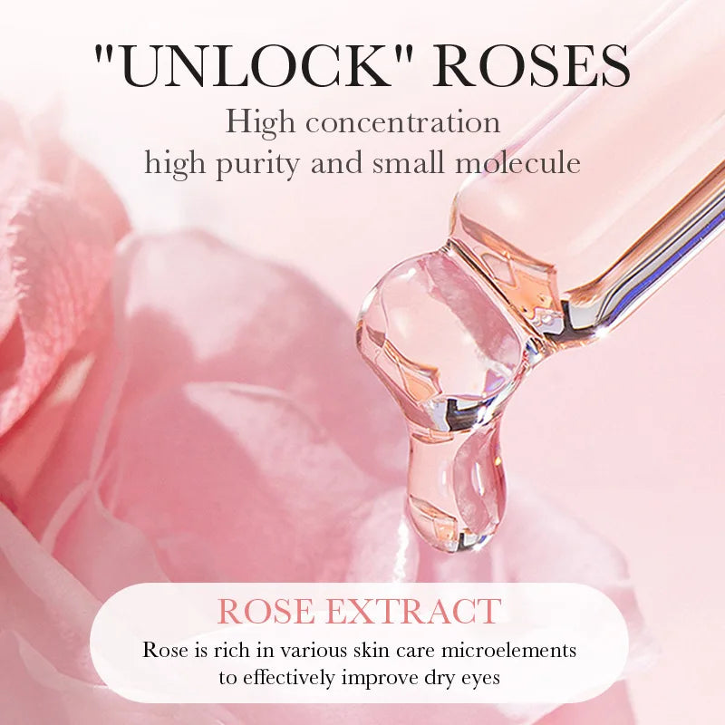 Rose Hyaluronic Eye Patches