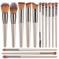 Champagne Makeup Brush Set