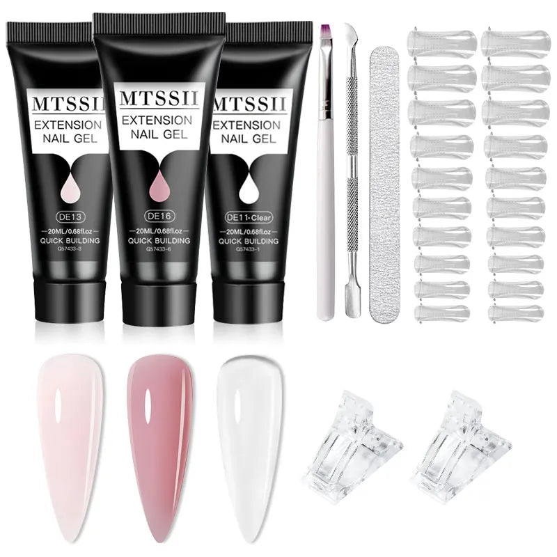 Poly Nail Extension Starter Kit
