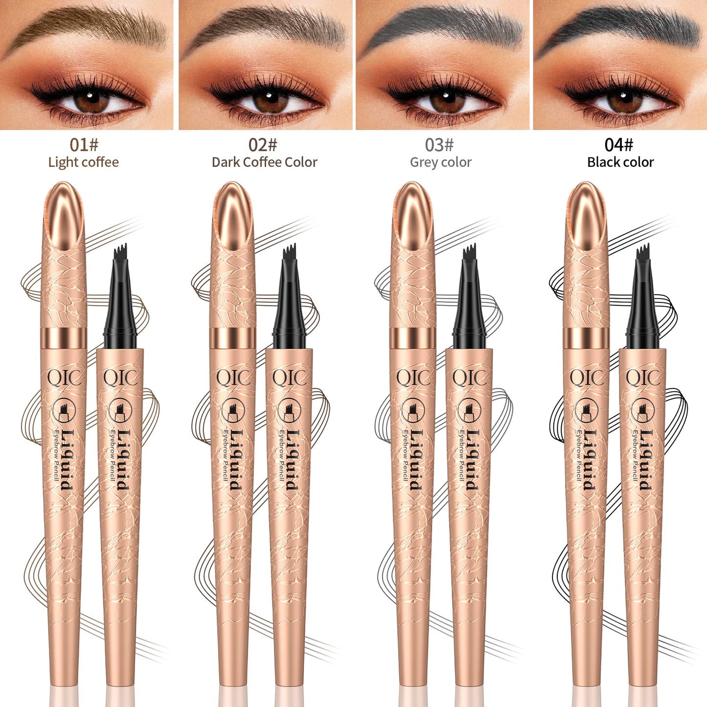 Smudge-Proof Microblade Brow Pen