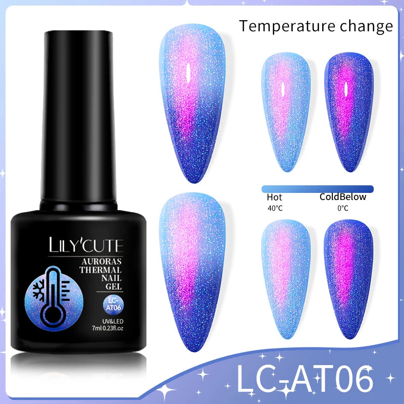 Thermal Color-Changing Gel Polish