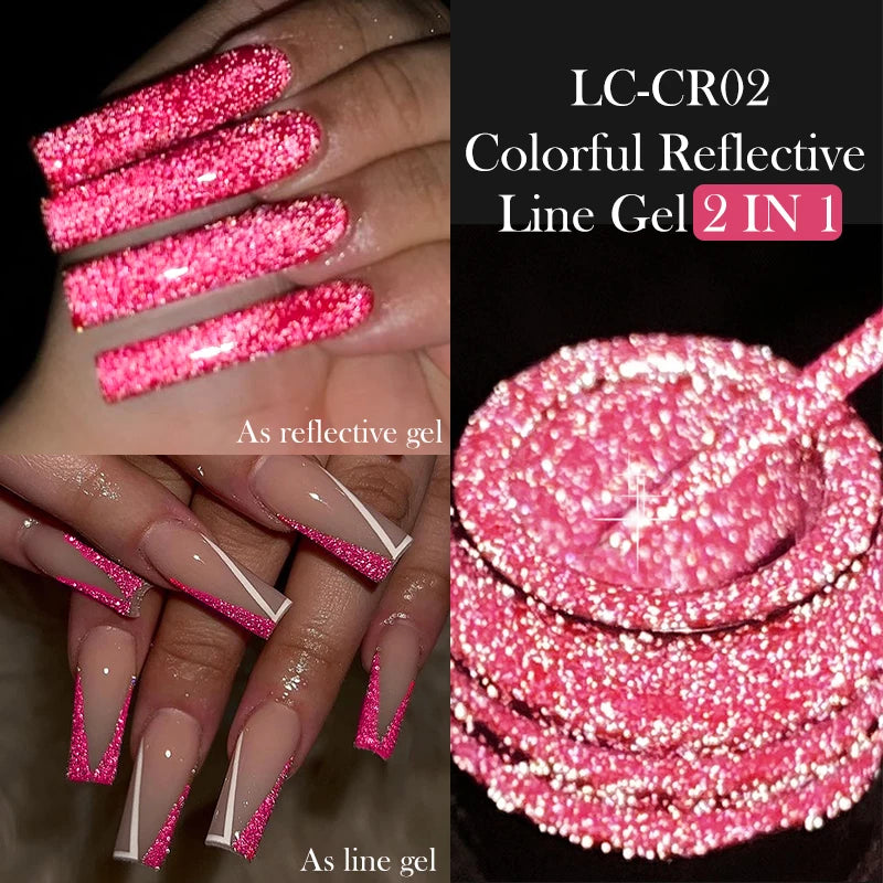 Reflective Glitter Liner Gel