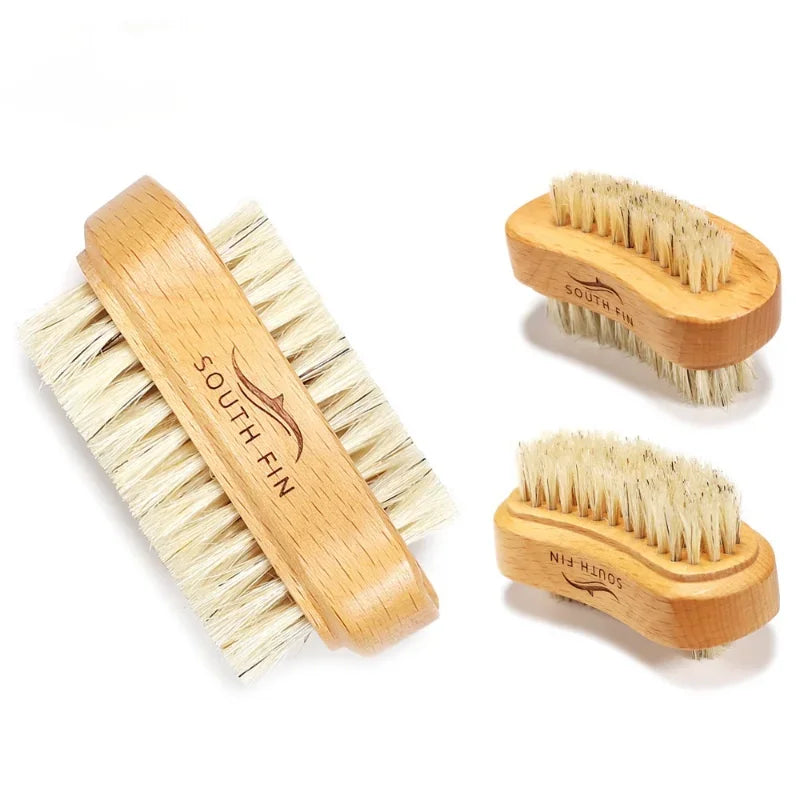 Wooden Handle Nail Brush