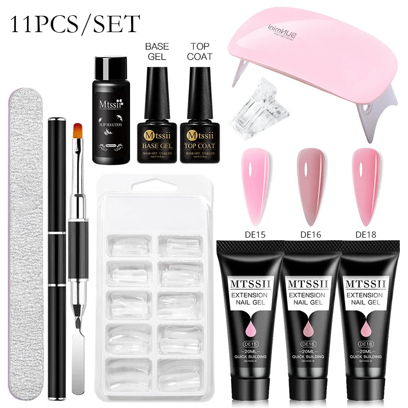 Poly Nail Extension Starter Kit