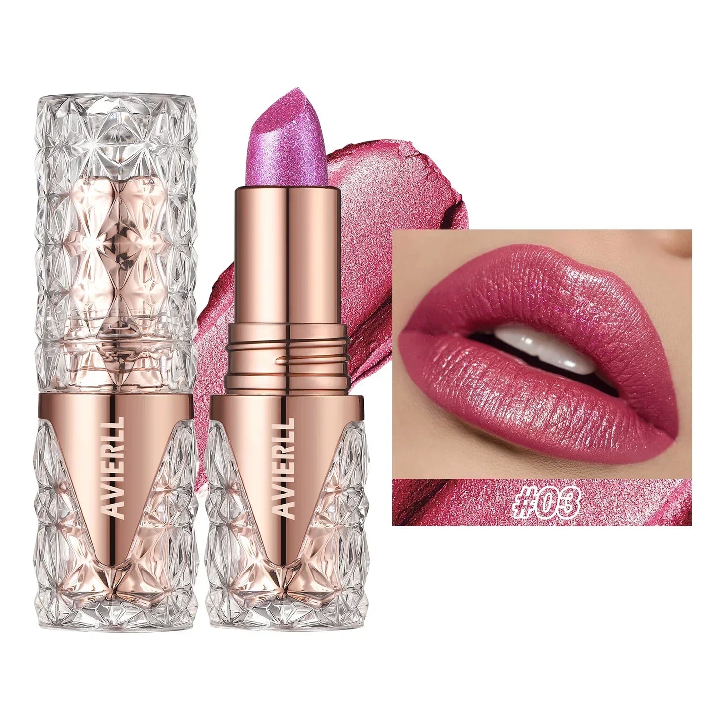 Quicksand Glitter Moisturizing Lipstick