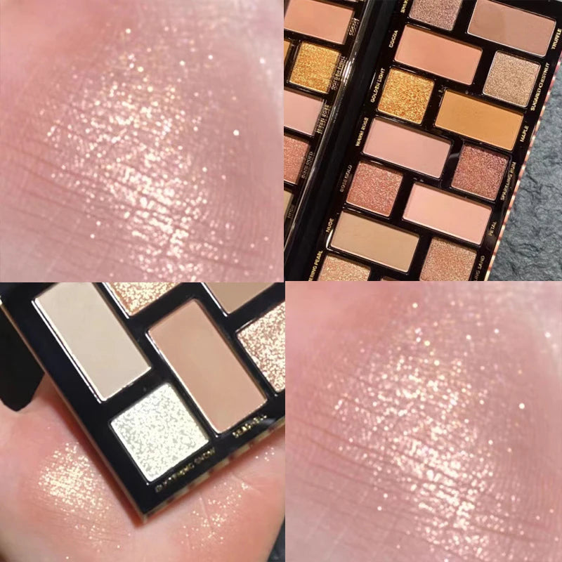 MYHO Nude Glitter Eyeshadow Palette