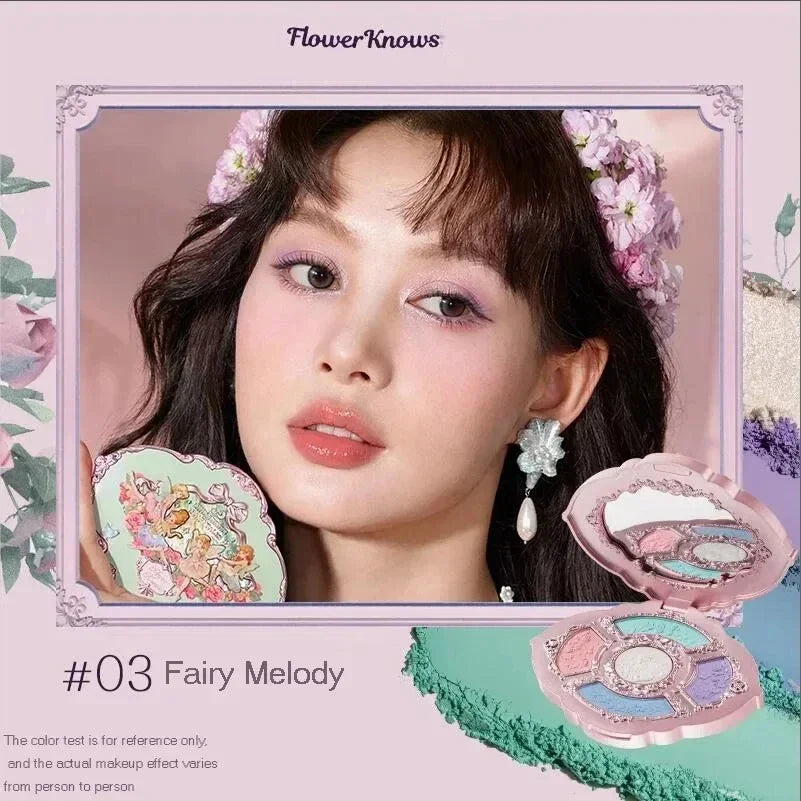 Flower Knows Mermaid Eyeshadow Palette