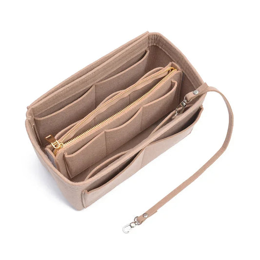 Felt Makeup Bag Organizer Insert