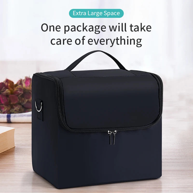 Four-Tier Makeup Train Case
