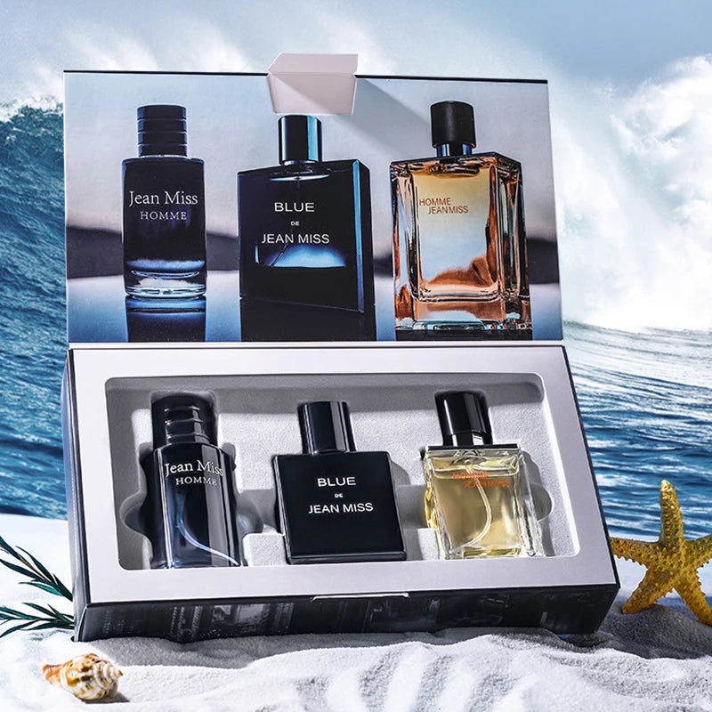Men's Three-Piece Cologne Gift Set Vasiora Luxe