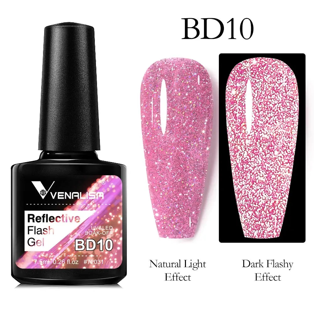Disco Glitter Gel Polish